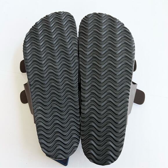 New Nautica Triun Men's Double Buckle Slide Comfort Sandal Waterproof Brown - Picture 5 of 9